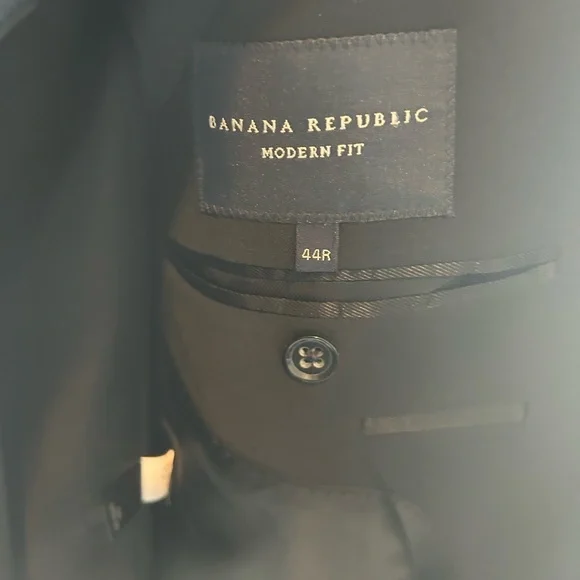 Banana Republic Black Suit